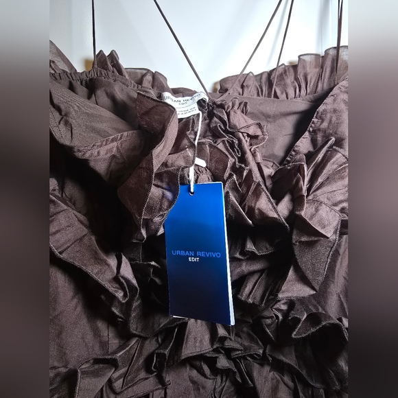 Urban Revivo Ruffle A-Line Dress - Picture 10 of 11